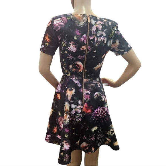 Ted Baker Tamary Shadow Floral Skater Dress - Picture 7 of 7